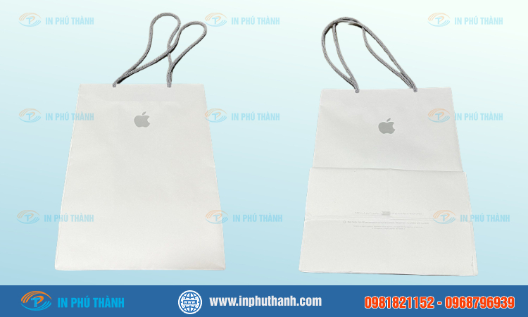 Túi giấy Apple nhiều mẫu đẹp, sang trọng - In Phú Thành Túi giấy Apple