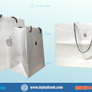 Túi giấy Apple nhiều mẫu đẹp, sang trọng - In Phú Thành Túi giấy Apple