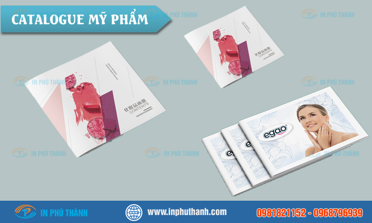 Catalogue mỹ phẩm nhiều mẫu đẹp, sang trọng - In Phú Thành