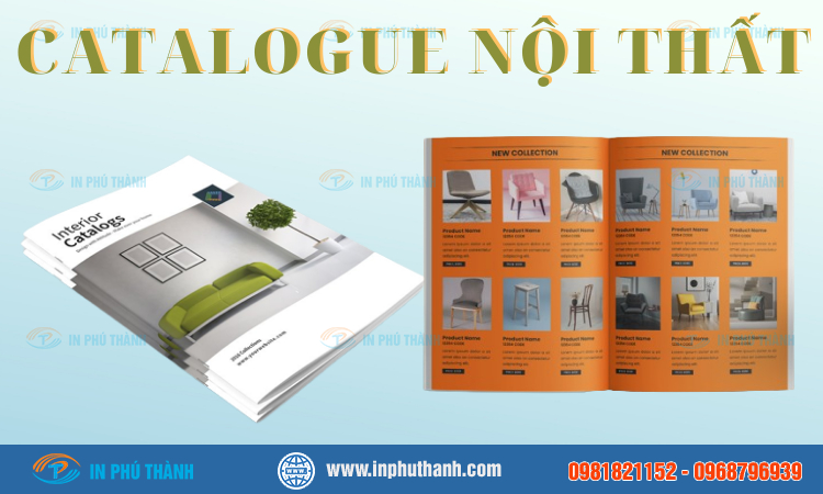 Catalogue nội thất nhiều mẫu đẹp, sang trọng - In Phú Thành Catalogue nội thất