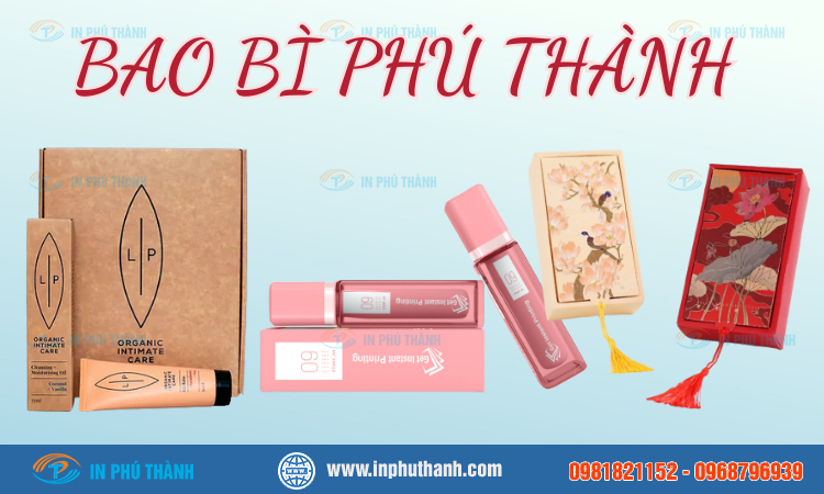 Hộp giấy đựng son nhiều mẫu đẹp thiết kế theo yêu cầu - In Phú Thành