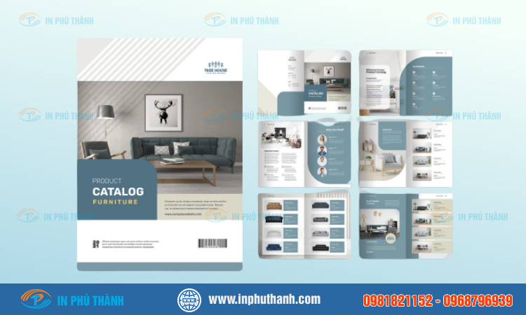 Catalogue nội thất nhiều mẫu đẹp, sang trọng - In Phú Thành