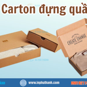Hộp carton đựng quần áo