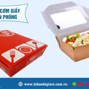 Hộp giấy đựng cơm