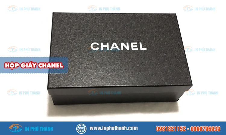 Hộp giấy đựng lý nhiều mẫu đẹp, sang trọng - In Phú Thành Hộp giấy Chanel