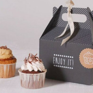 20+ Mẫu hộp giấy đựng bánh cupcake độc đáo, sáng tạo