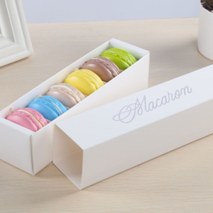 Thiết kế in ấn hộp giấy đựng bánh macaron giá rẻ