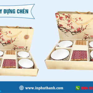 Hộp giấy đựng chén