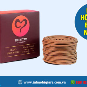Hộp giấy đựng chén thiết kế in theo yêu cầu - Bao bì Phú Thành Hộp giấy đựng nhang