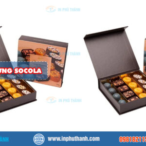 Hộp giấy đựng socola