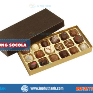 Hộp giấy đựng socola