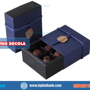 Hộp giấy đựng socola