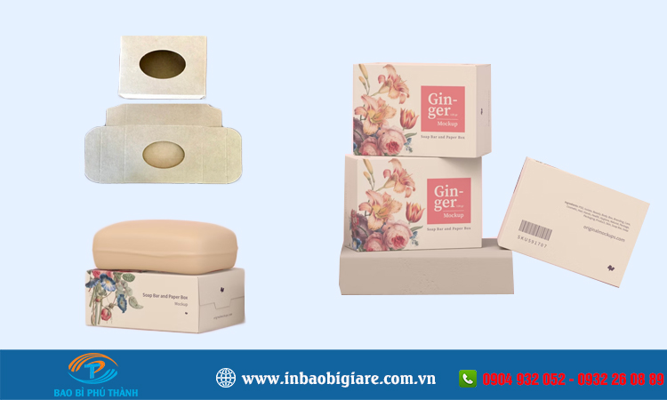 In Hộp Giấy Đựng Xà Phòng 15+ Mẫu Bao Bì Xà Phòng Hanmade