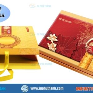 Hộp giấy đựng sushi nhiều mẫu đẹp, sang trọng - In Phú Thành Hộp giấy đựng yến hũ