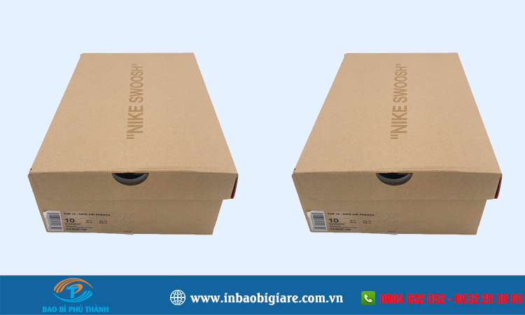Hộp giày Nike nhiều mẫu đẹp thiết kế theo yêu cầu - Bao Bì Phú Thành Hộp giày nike