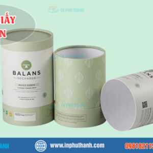 Hộp giấy tròn nhiều mẫu thiết kế đẹp, sang trọng - In Phú Thành Hộp giấy tròn