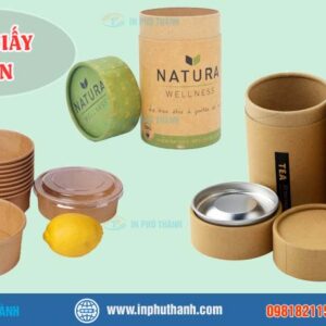 Hộp giấy tròn