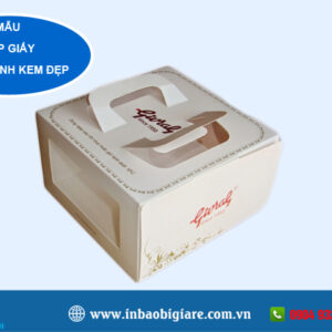 Hộp giấy đựng bánh kem