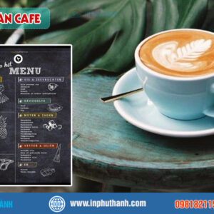 In menu café