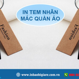In tem nhãn mác quần áo