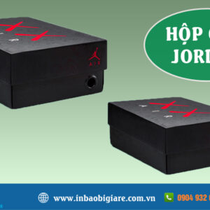 Hộp đựng giày jordan +10 mẫu đẹp thiết kế in theo yêu cầu - Phú Thành Hộp giày Jordan