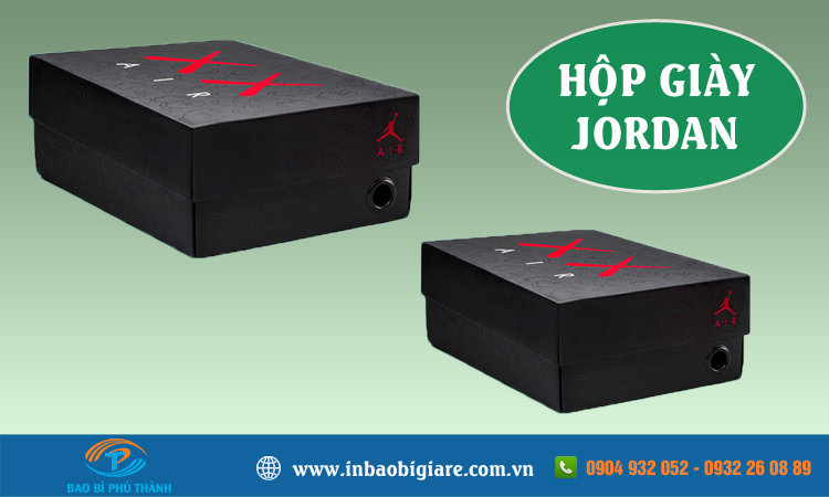 Hộp đựng giày jordan +10 mẫu đẹp thiết kế in theo yêu cầu - Phú Thành Hộp giày Jordan