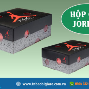 Hộp đựng giày jordan +10 mẫu đẹp thiết kế in theo yêu cầu - Phú Thành Hộp giày Jordan