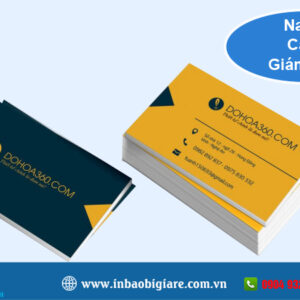 Name card giám đốc +20 mẫu thiết kế đẹp, sang trọng - Bao bì Phú Thành Name card giám đốc