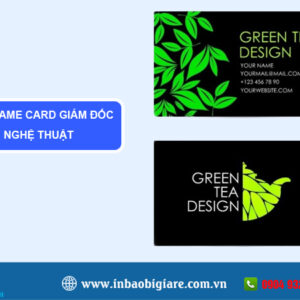 Name card giám đốc +20 mẫu thiết kế đẹp, sang trọng - Bao bì Phú Thành Name card giám đốc