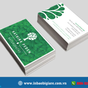 Name card mỹ phẩm nhận thiết kế, in theo yêu cầu - Bao Bì Phú Thành Name card mỹ phẩm