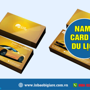 Name card xe du lịch