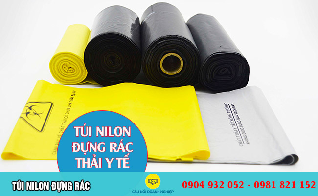Túi nilon đựng rác chất liệu PE, PP - Bao bì Phú Thành