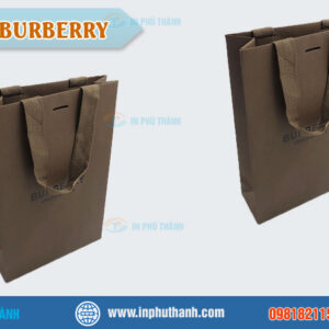 Túi giấy burberry nhiều mẫu đẹp, sang trọng - In Phú Thành Túi giấy burberry