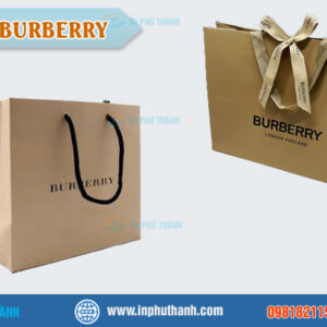 Túi giấy Chanel nhiều mẫu đẹp, sang trọng và đẳng cấp - In Phú Thành Túi giấy burberry