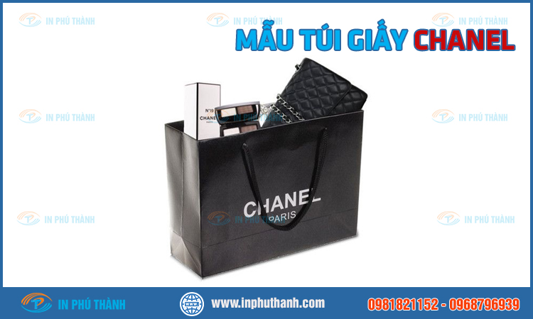 Túi giấy Nike nhiều mẫu đẹp, sang trọng và đẳng cấp - In Phú Thành Túi giấy chanel