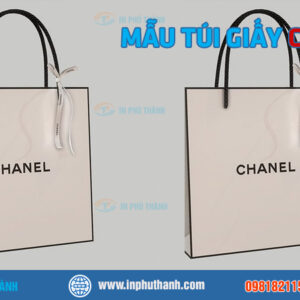 Túi giấy Chanel nhiều mẫu đẹp, sang trọng và đẳng cấp - In Phú Thành Túi giấy chanel