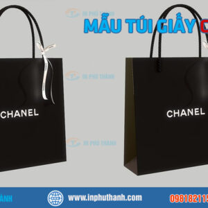 Túi giấy Chanel nhiều mẫu đẹp, sang trọng và đẳng cấp - In Phú Thành Túi giấy chanel