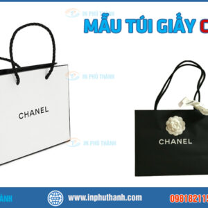 Túi giấy Chanel nhiều mẫu đẹp, sang trọng và đẳng cấp - In Phú Thành Túi giấy chanel