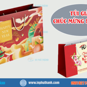 Túi giấy chúc mừng năm mới