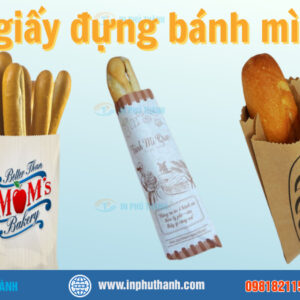 Túi giấy đựng bánh mì que