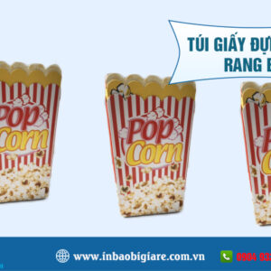 Túi giấy đựng bắp rang bơ