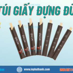 Túi giấy đựng đũa