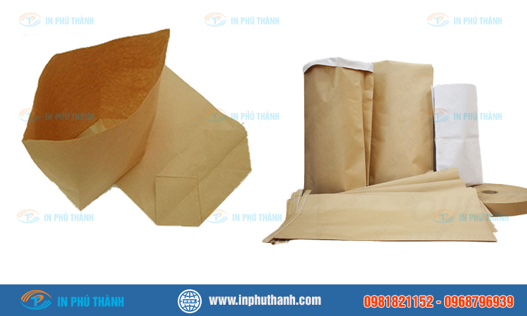 Túi giấy đựng đường nhiều mẫu thiết kế đẹp - In Phú Thành Túi giấy đựng đường