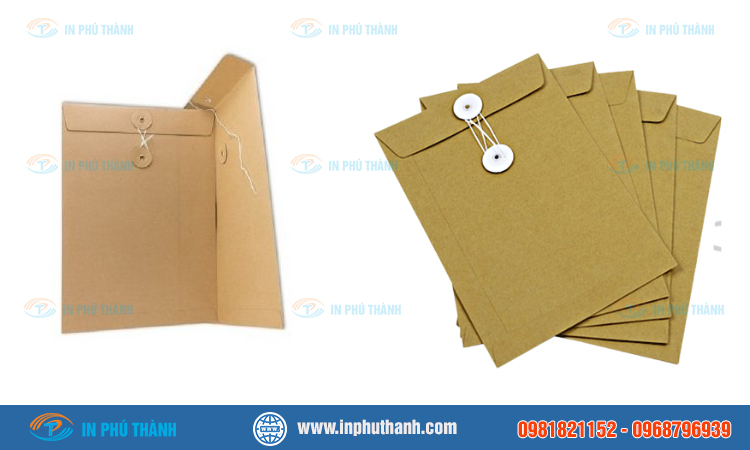 Túi giấy đựng hồ sơ nhiều mẫu đẹp thiết kế theo yêu cầu - In Phú Thành Túi giấy đựng hồ sơ
