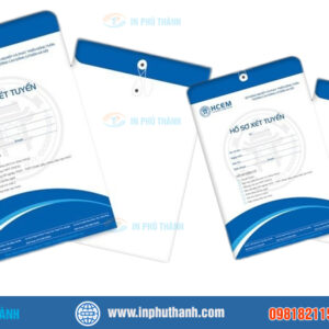 Túi giấy đựng hồ sơ nhiều mẫu đẹp thiết kế theo yêu cầu - In Phú Thành Túi giấy đựng hồ sơ