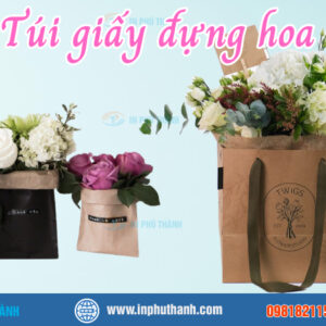 Túi giấy đựng hoa