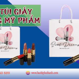 Túi giấy đựng mỹ phẩm