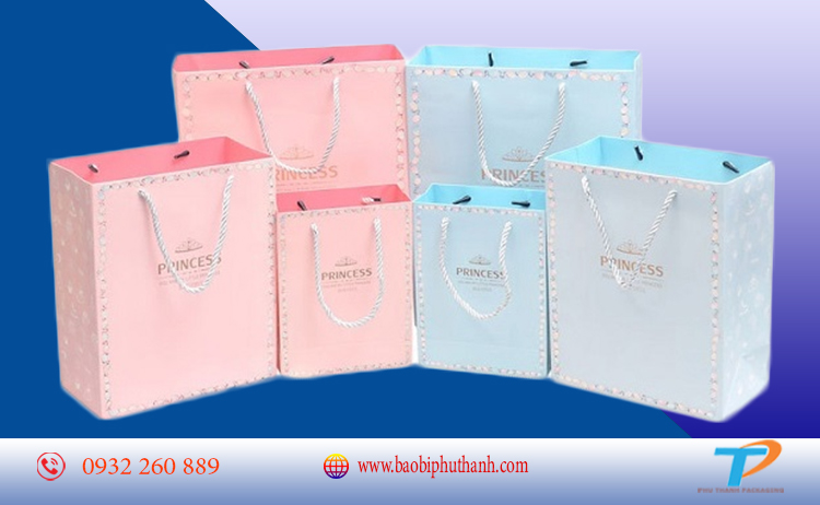 Túi giấy đựng nước hoa, thiết kế và in logo theo yêu cầu - Phú Thành Túi giấy đựng nước hoa