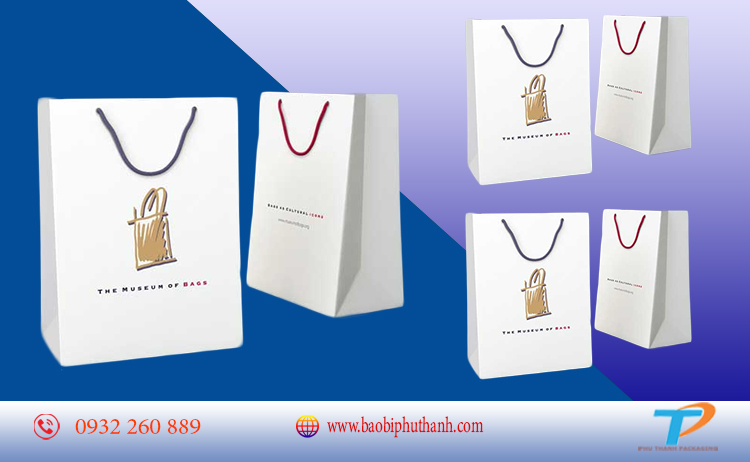 Túi giấy đựng quần áo nhiều mẫu đẹp thiết kế theo yêu cầu - In Phú Thành Túi giấy đựng quần áo