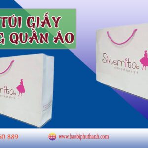 Túi giấy đựng quần áo
